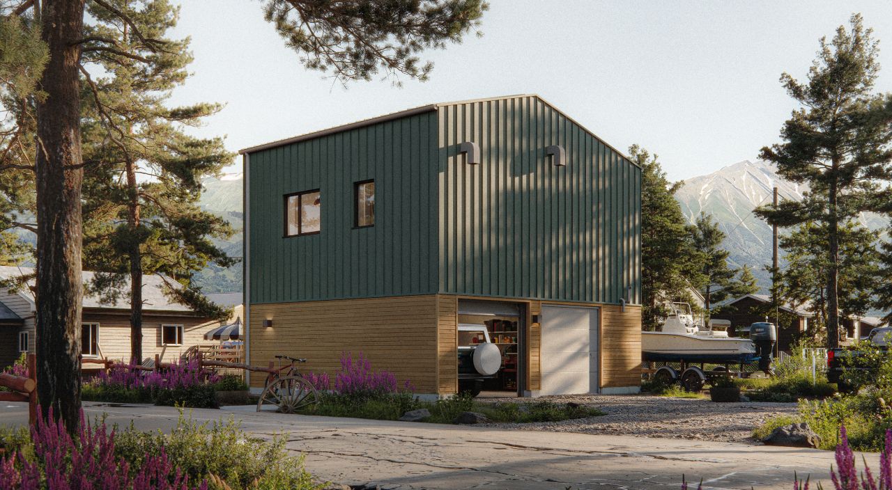 Logement accessoire - Raccordé aux services municipaux avec garage-image
